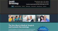 Desktop Screenshot of catskilldermatology.com